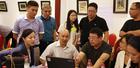品牌中国企业家研修班第二期培训现场